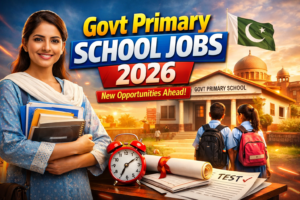 Latest Govt Primary School Jobs 2026
